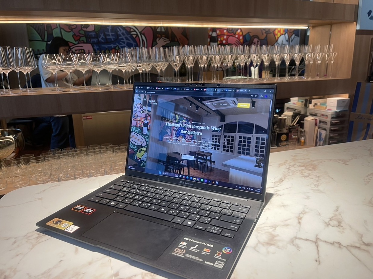 ภาพรีวิวจ้างทำเว็บไซต์ ร้าน Wine Climats by Cre8sup